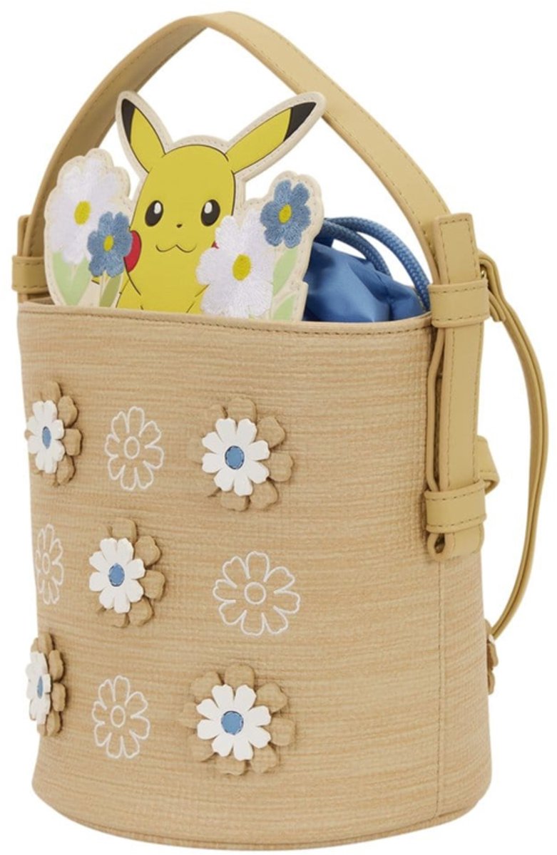 Pokémon - Pikachu Floral Crossbody Bag