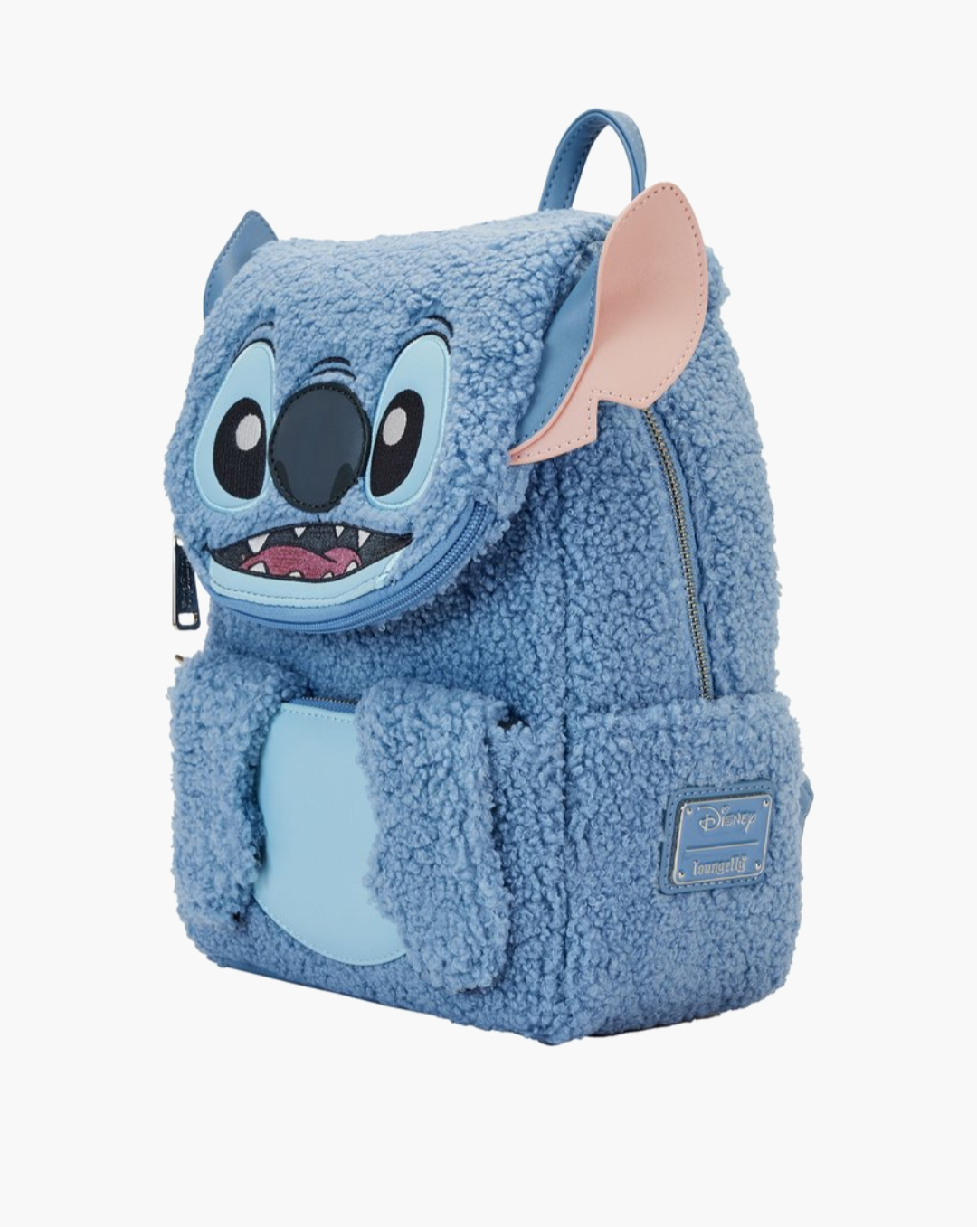 Disney Stitch – Plush Pocket Mini Backpack 💙✨