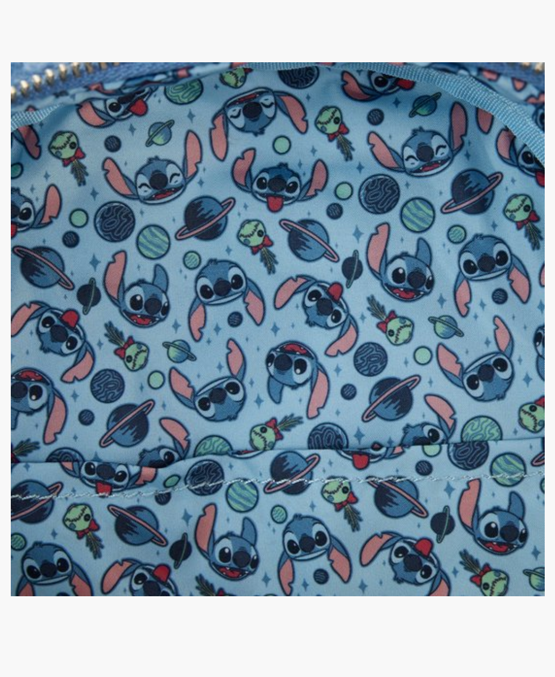 Disney Stitch – Plush Pocket Mini Backpack 💙✨